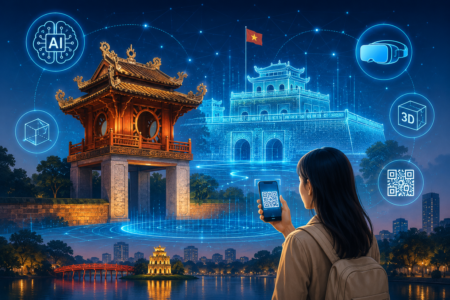 Ứng dụng trí tuệ nhân tạo trong trải nghiệm di sản văn hóa Hà Nội: Hướng đi mới cho bảo tồn và phát huy giá trị di sản trong thời đại số